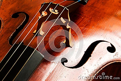 Abstract music violoncello