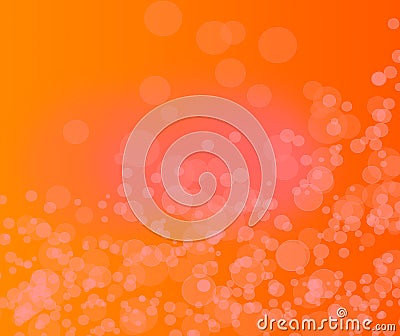 Abstract orange background with particles .orange backgraound.