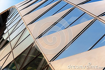Abstract picture of a modern building