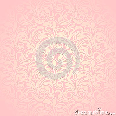 Abstract pink seamless pattern. Vector illustratio