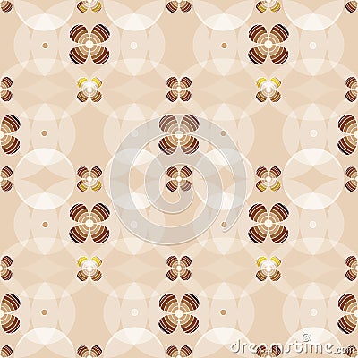 Abstract retro seamless pattern