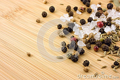Abstract spices background