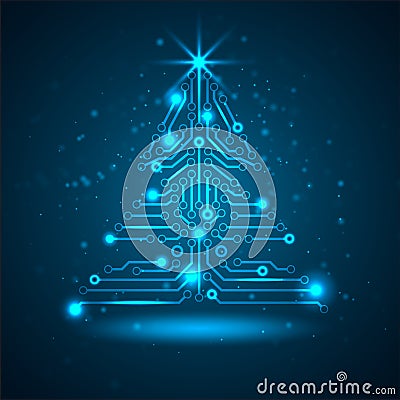 abstract technology christmas tree stock photos image abstract technology christmas tree stock photos image