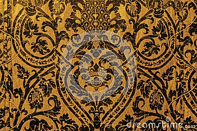 Abstract Traditional silk art pattern