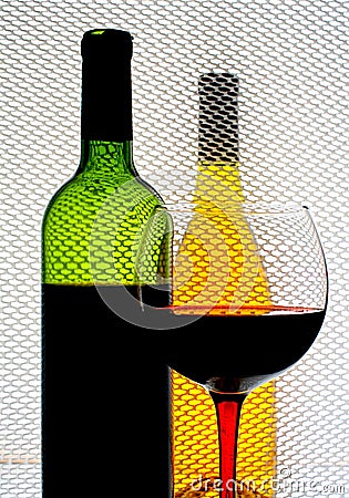 Abstract Wine Background Design