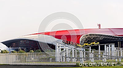 Abu Dhabi Ferrari World Theme Park Building in Uni