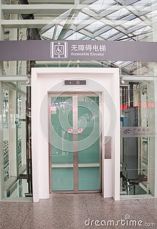 Accessible elevator