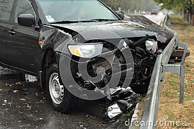 Accident on the road