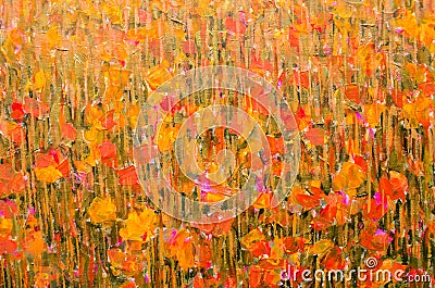 Acrylic paint hand drawing art abstract background