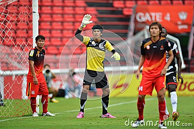 Action ln Thai Premier league 2013