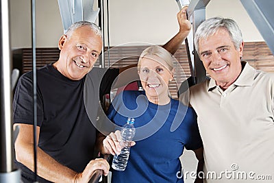 Active senior fitness group