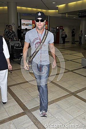 Actor Dane Cook is seen at LAX