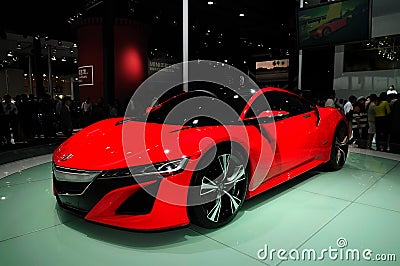 Acura  Cost on Acura Nsx Concept Car Stock Image   Image  28060531