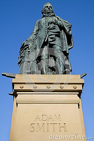 Adam Smith, Royal Mile, Edinburgh, Scotland