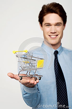 Add to cart, e-commerce concept