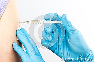 Administering injection