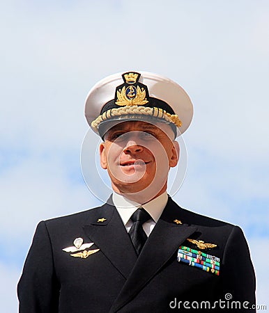 Admiral Commander of the Naval Academy of Livorno Giuseppe Cavo Dragone