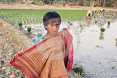 Adolescents Girl in rural India