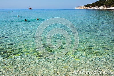 Aegean sea in Greece