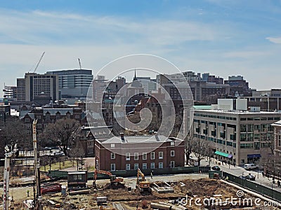 Aerial view of University of Pennsylvania Campus