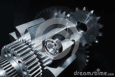 Aerospace gears and ball-bearings