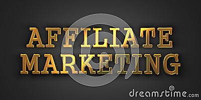 Affiliate Marketing. Business Concept.