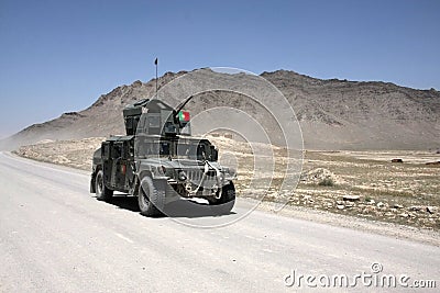 Afghan Army Patrol