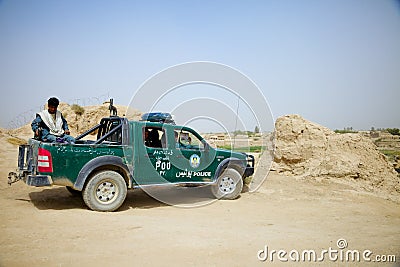 Afghan National Police Go on a Mission