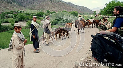 Afghan peasants in Afghanistan