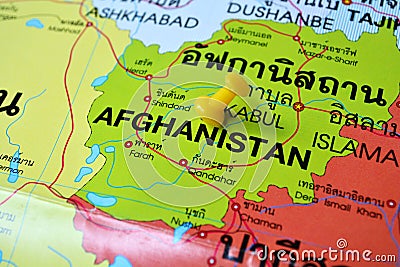 Afghanistan map