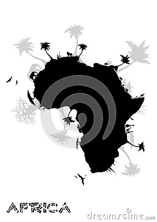Africa Continent Royalty Free Stock 
