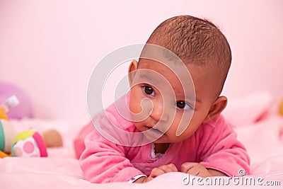 African american baby girl - Black people