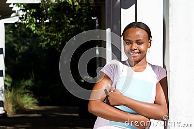 African american college student