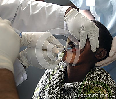 African dental treatment