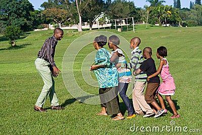 African family play game