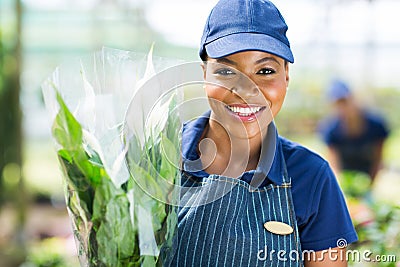 African female florist