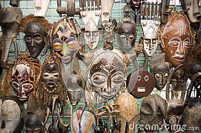 African masks