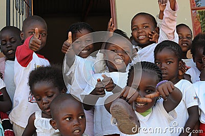 African School children