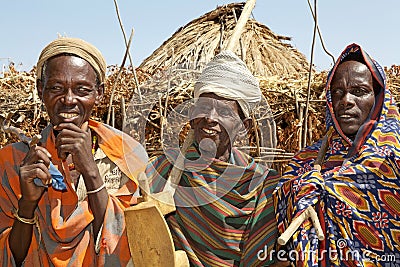 African tribal men