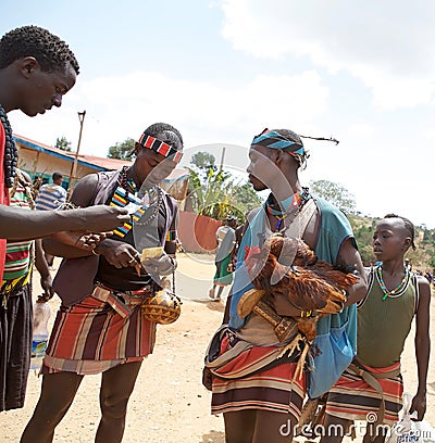 African tribal men