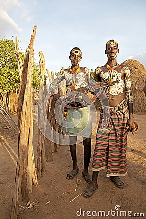 African tribal men