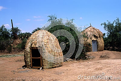 African village