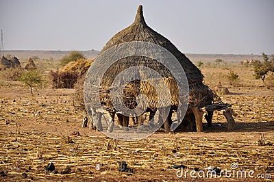 African village house in Niger