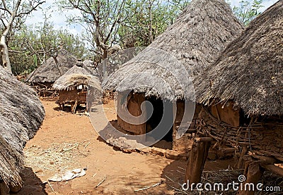 African village