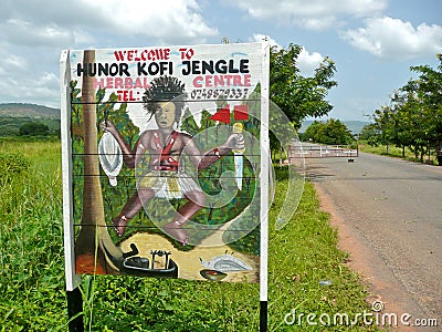 African Witch Doctor Sign