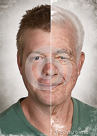 Age face concept