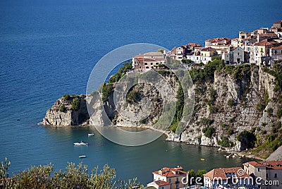 Agropoli City from Cilento Coast Italy