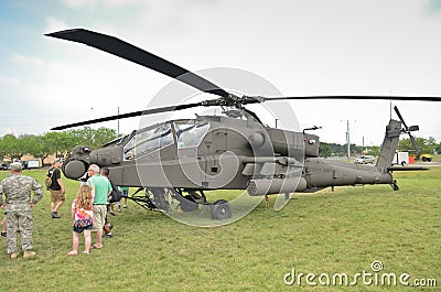 AH-64 Apache Helicopter display