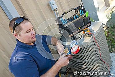 Air Conditioner Repair Man