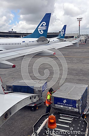 Air New Zealand Cargo Handling, Auckland Airport